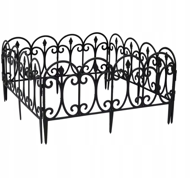 

Ogrodzenie płotek ogrodowy obrzeże 60x30 4 Sztuki