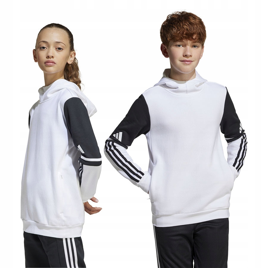 Adidas Squadra 25 Sweat Hoody [116] Mikina Bílá