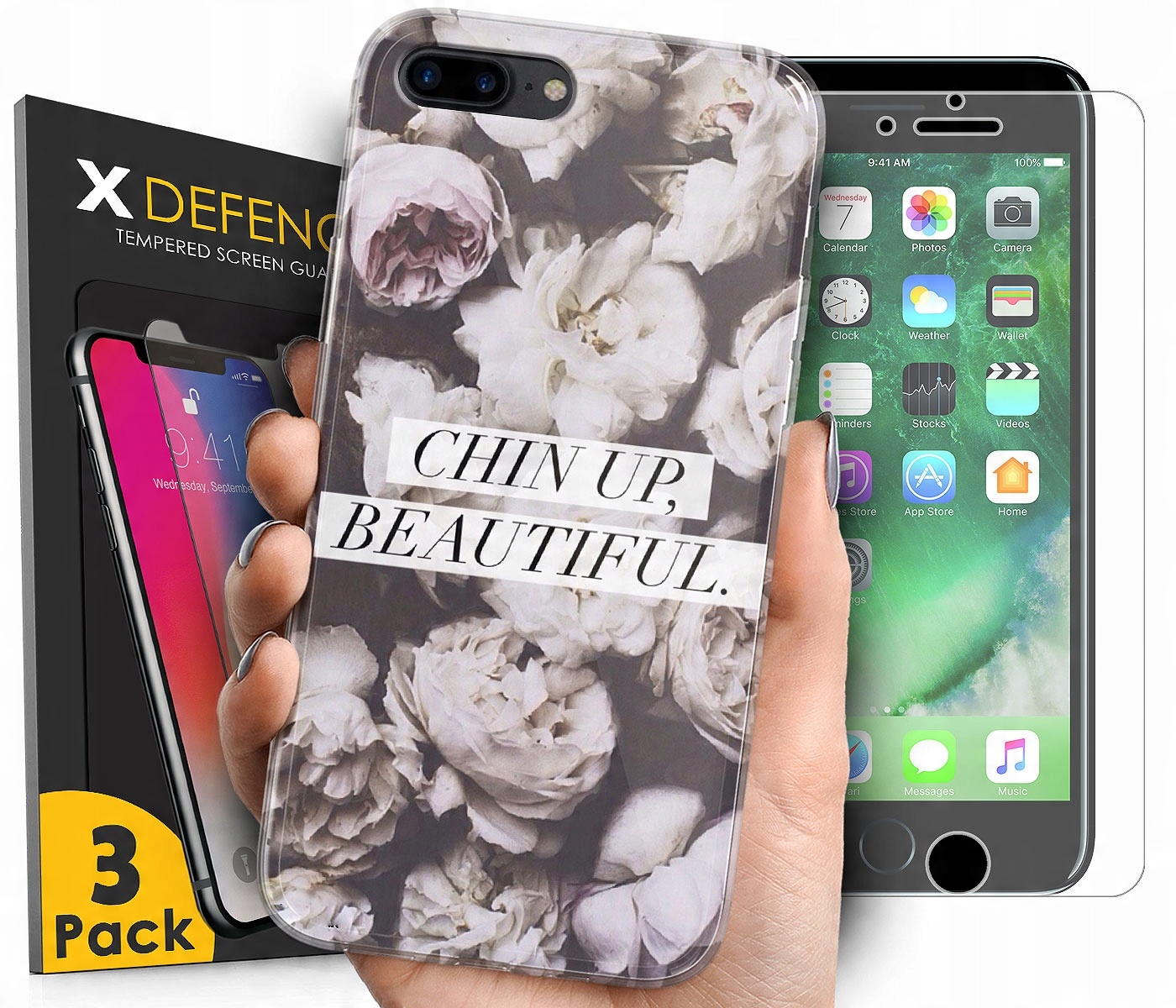 

Etui Do Apple Iphone 7 8 Plus Szkło