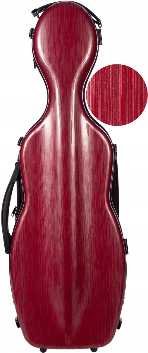 Houslový obal 4/4 Steel Effect M-case Bordový