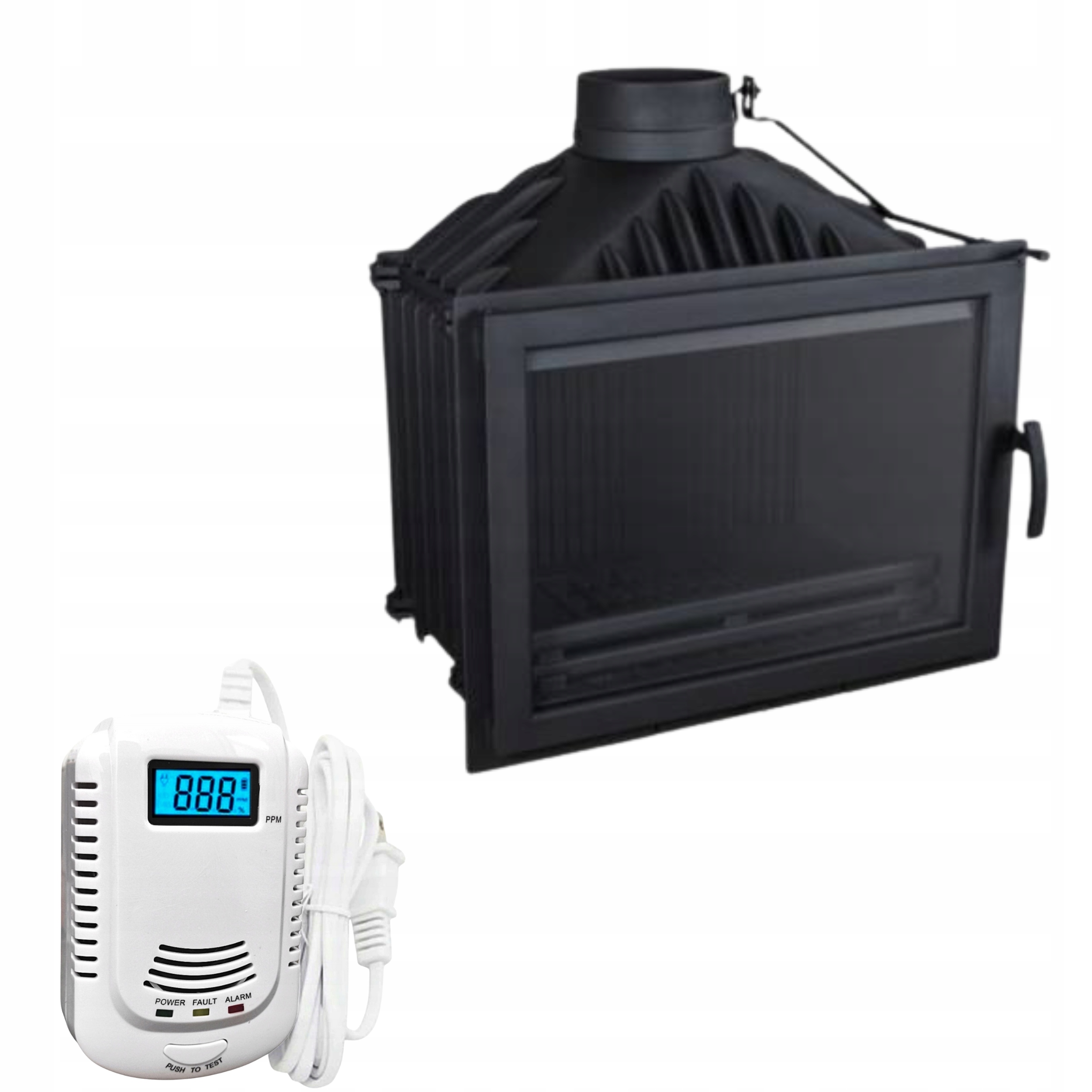 Krbová vložka Heating EKO-14 14 kW Eko Design Čisté sklo senzor