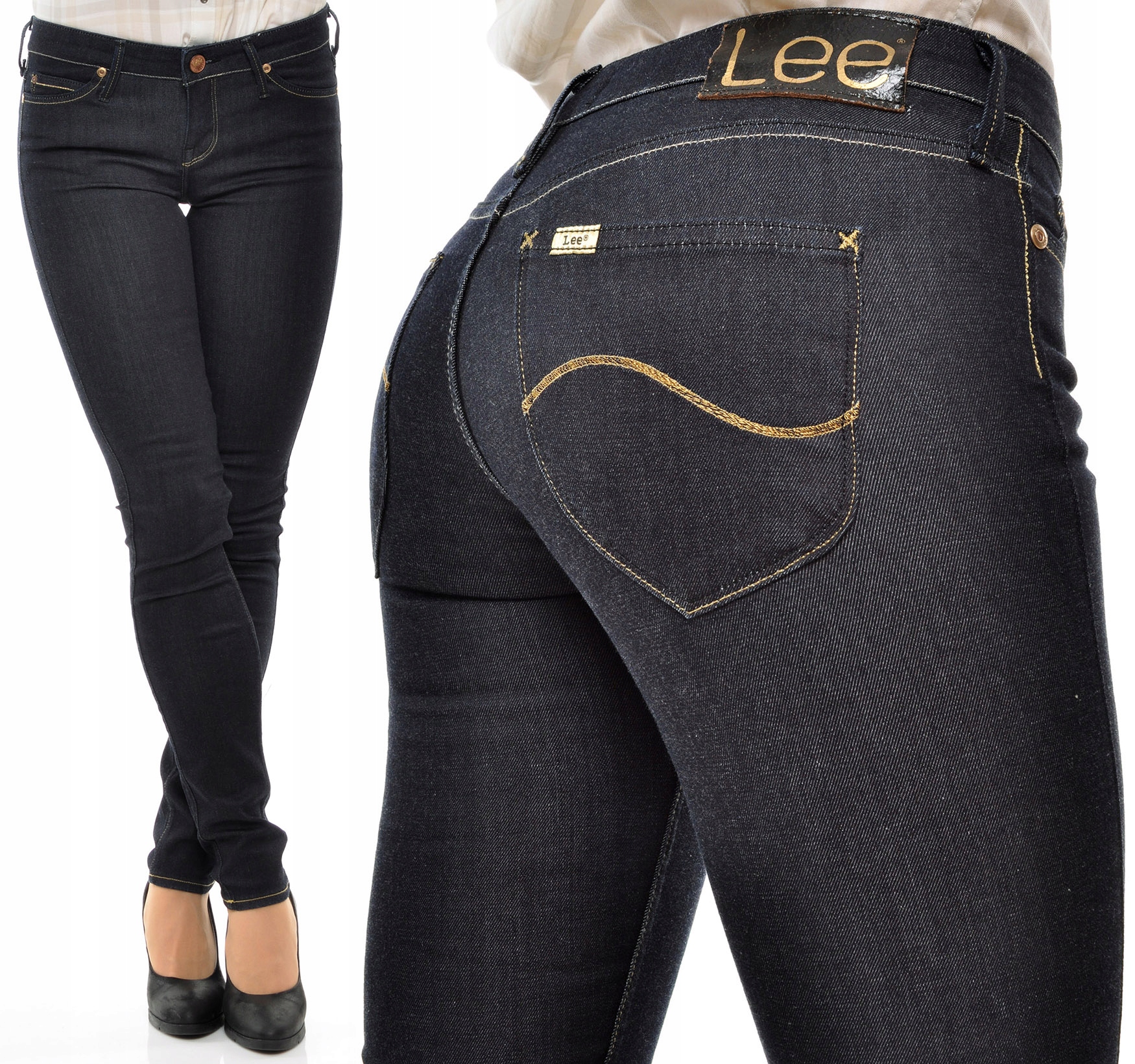 

Lee spodnie Super Skinny jean Skin To Skin W28 L33