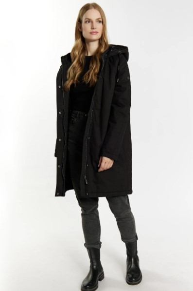 DreiMaster Dámská zimní parka ve vintage stylu XL