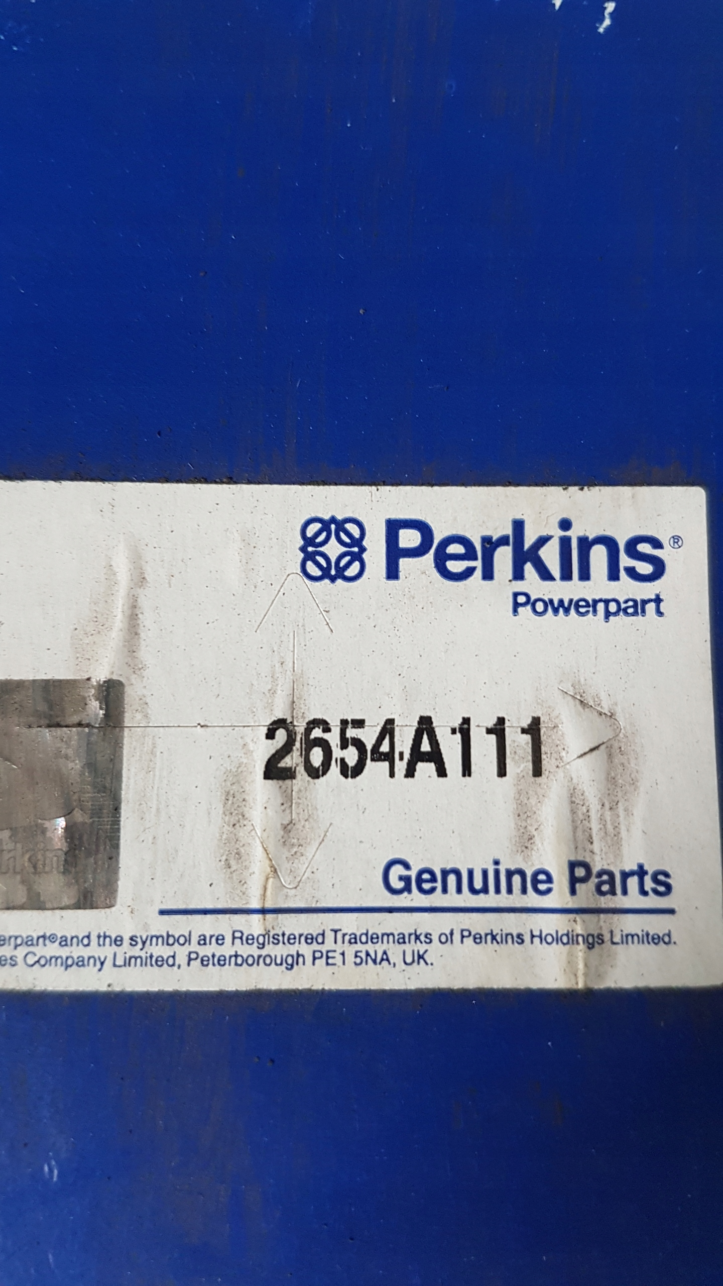 FILTR OLEJU PERKINS 2654A111 Part manufacturer Perkins