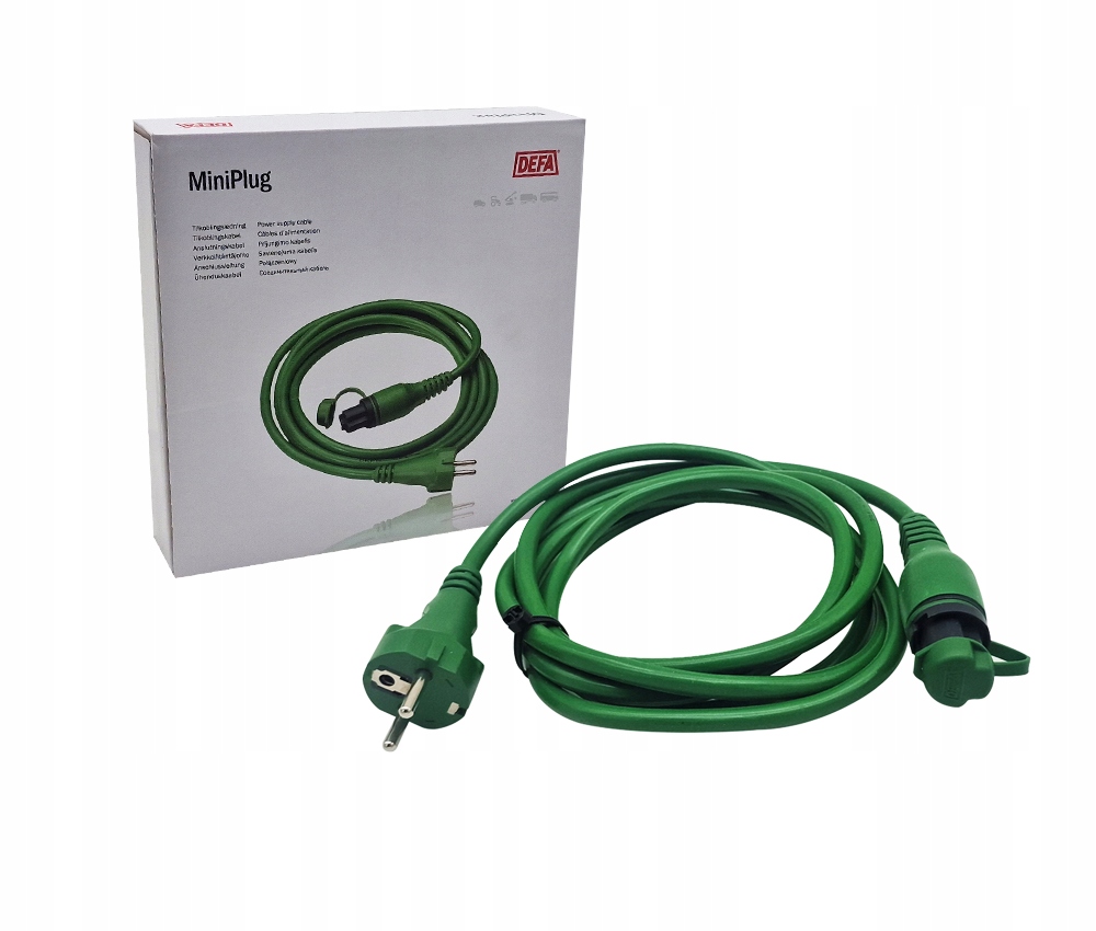 Kabel Defa kabel (zelený) 2,5 m vnější 460920