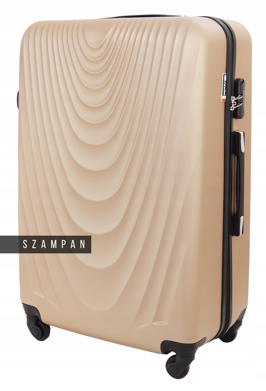 GRAVITT ŚREDNIA XL WALIZKA PODRÓŻNA TORBA BAGAŻ 1051 Wielkość średnia