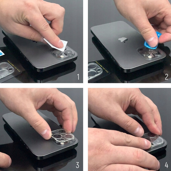 SZKŁO NA CAŁY APARAT KAMERY DO IPHONE 12 Rodzaj szkło hartowane