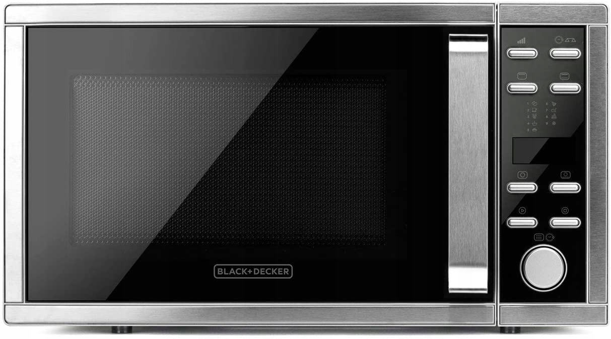 Mikrovlnná trouba Black+Decker, BXMZ901E, digitální, 9 programů, gril, 900