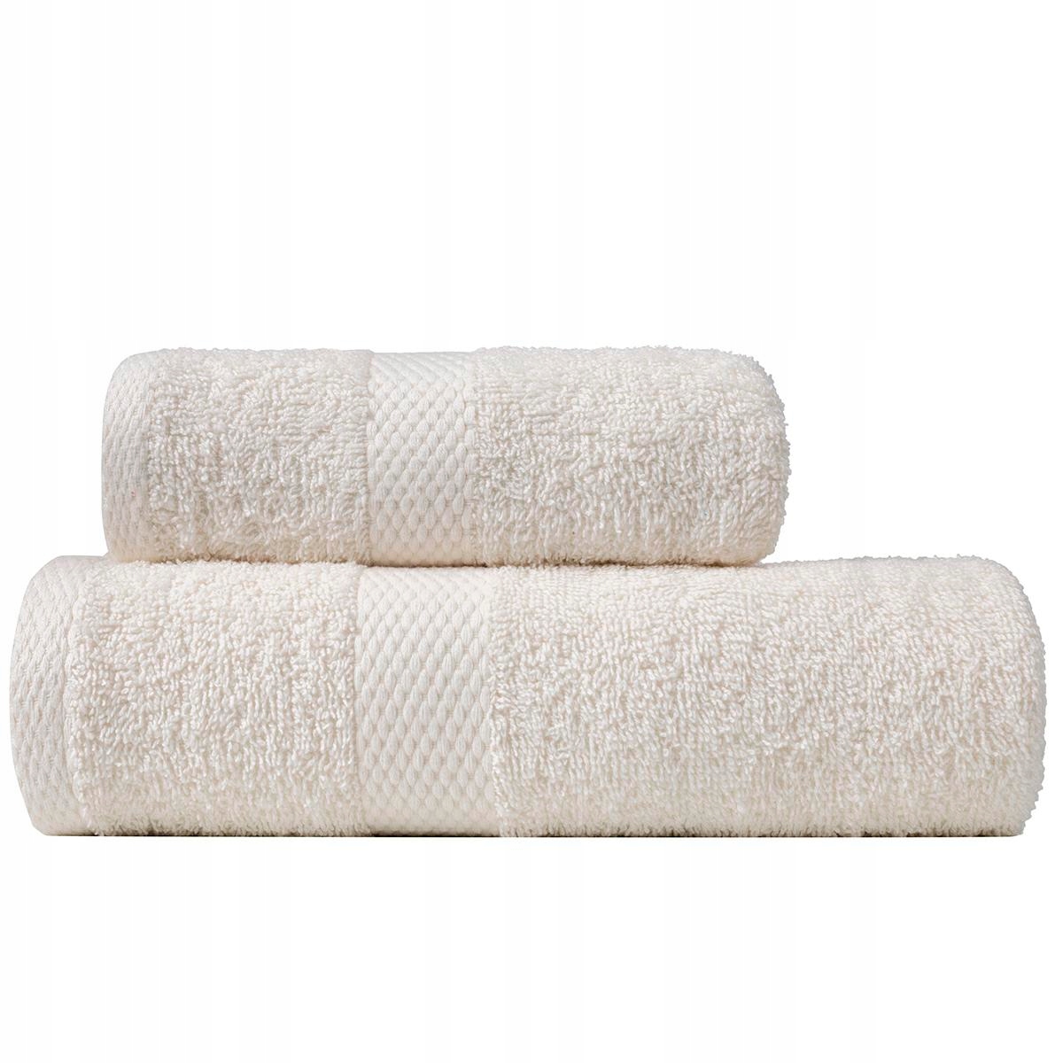 

Ręcznik Lucy 70x140 beżowy 400g/m2 frotte