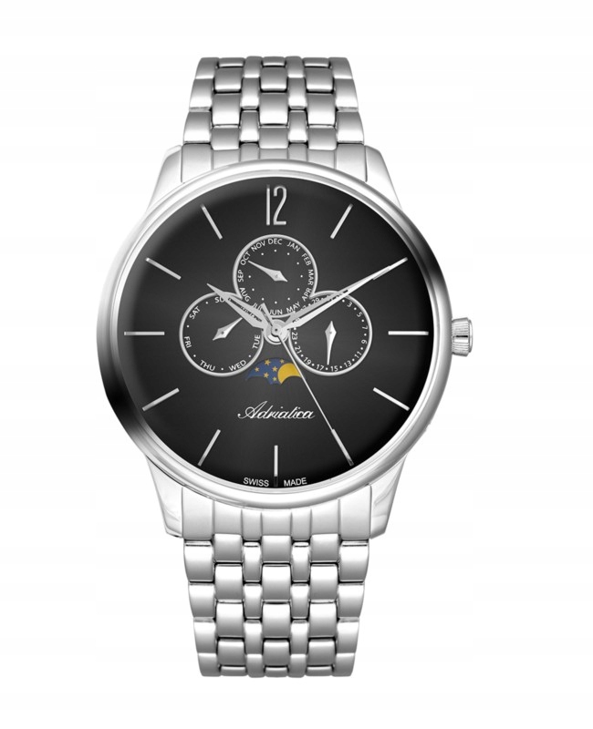 Nové Originální Pánské Hodinky Adriatica A8269.5156QF Gravírování