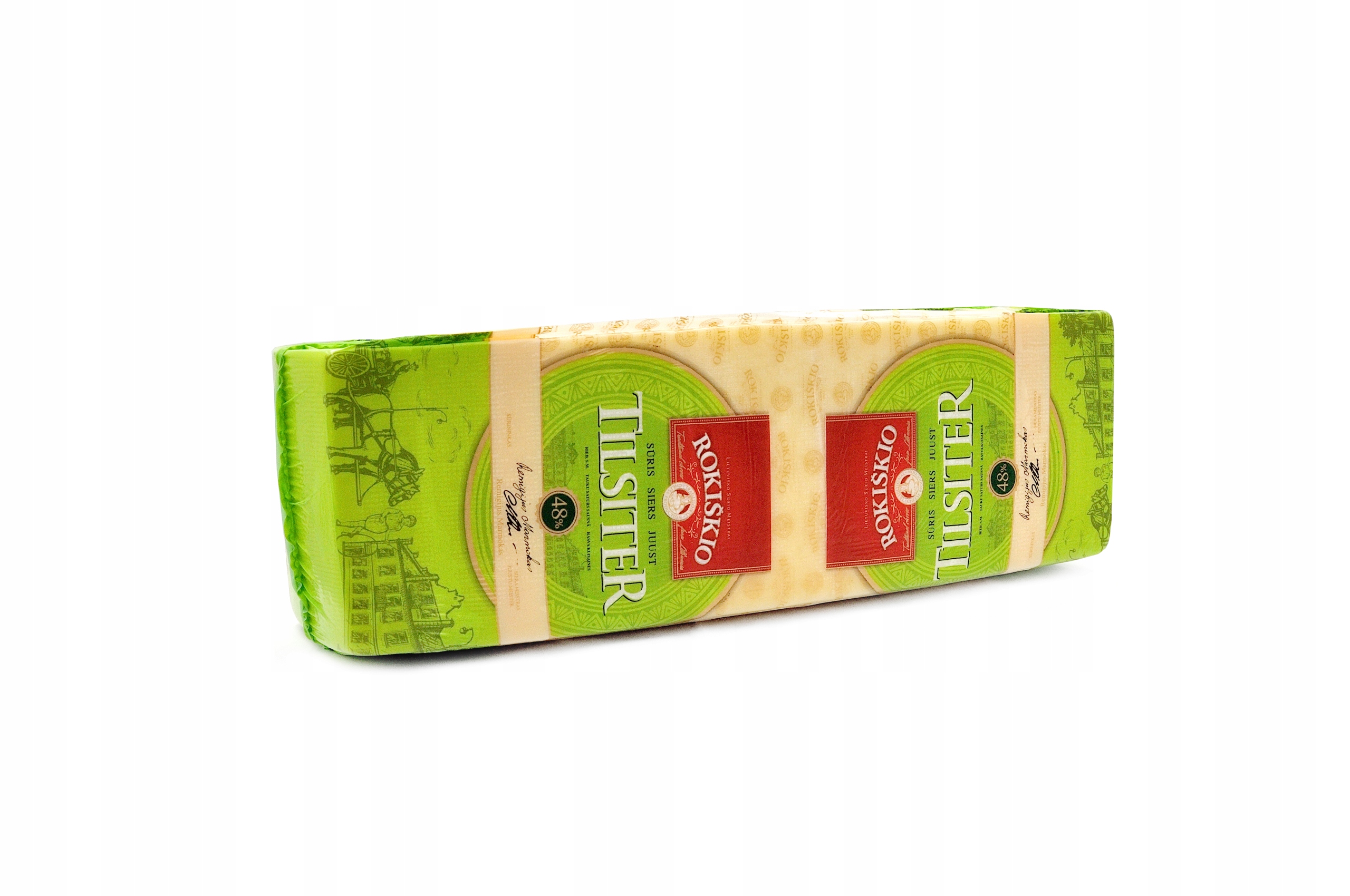 Ser Tylżycki półtwardy ok. 3 kg Rokiskio Klasyczny Ser Półtwardy z Litwy