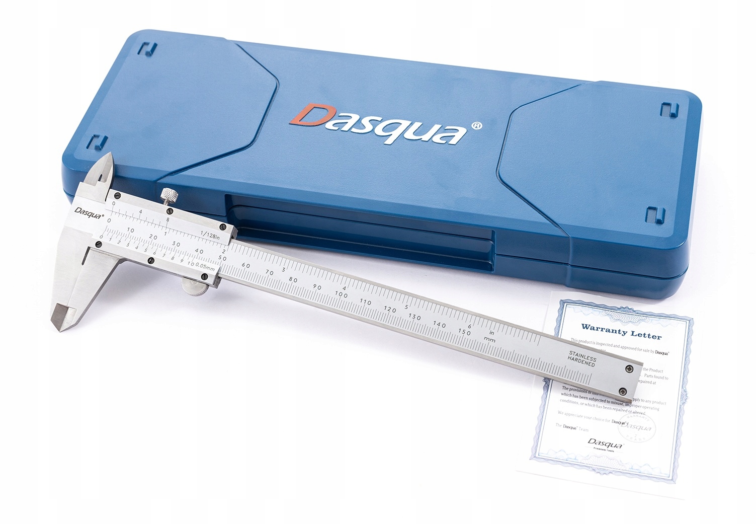 Suwmiarka analogowa noniuszowa 150 mm 0,05 mm ze śrubą 1110-3115 Dasqua