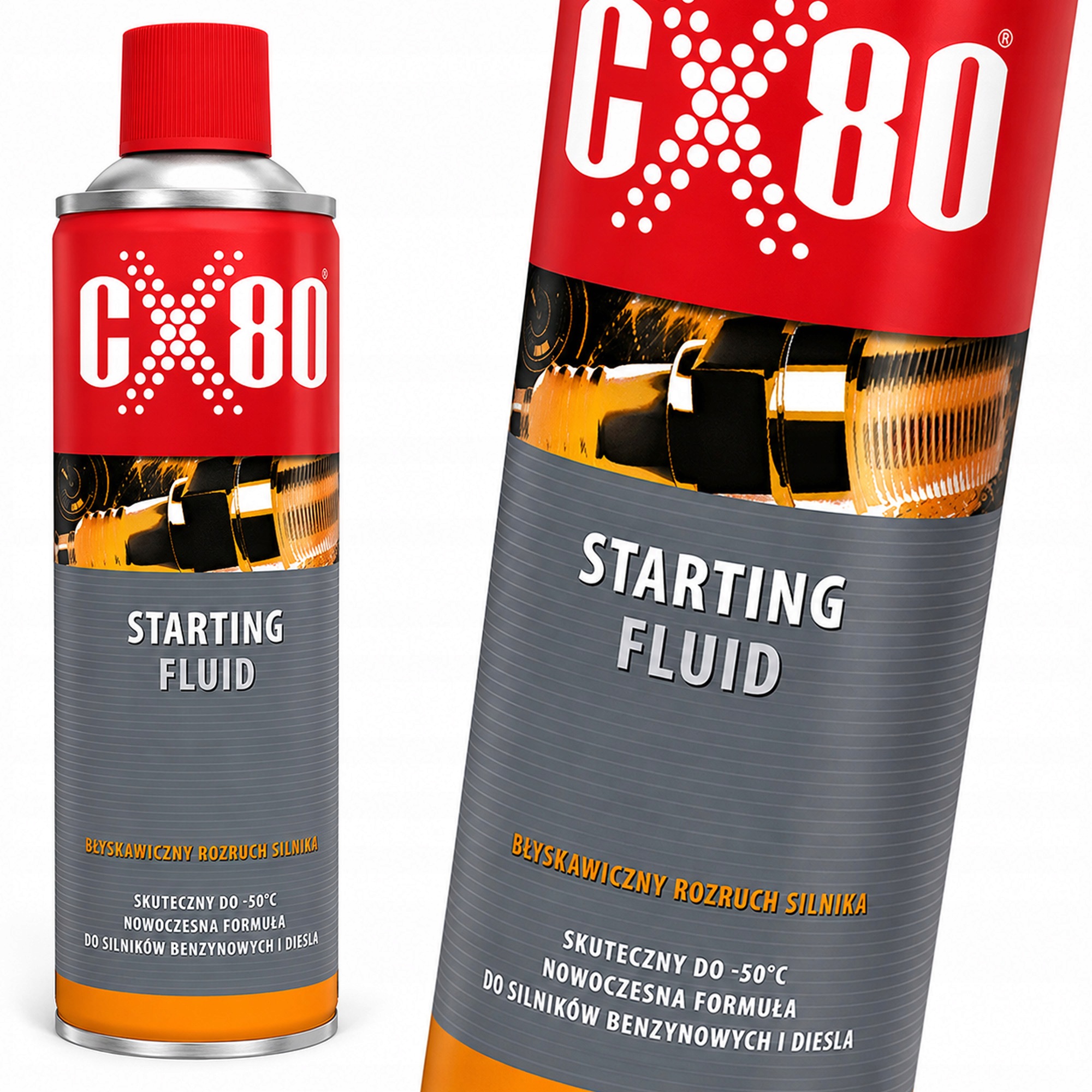 Samostart Starting Fluid 500ML preparat ułatwiający rozruch silników CX-80