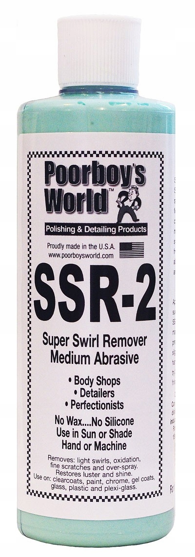 Poorboys World Ssr 2 Pasta Polerska Średnia 473ml