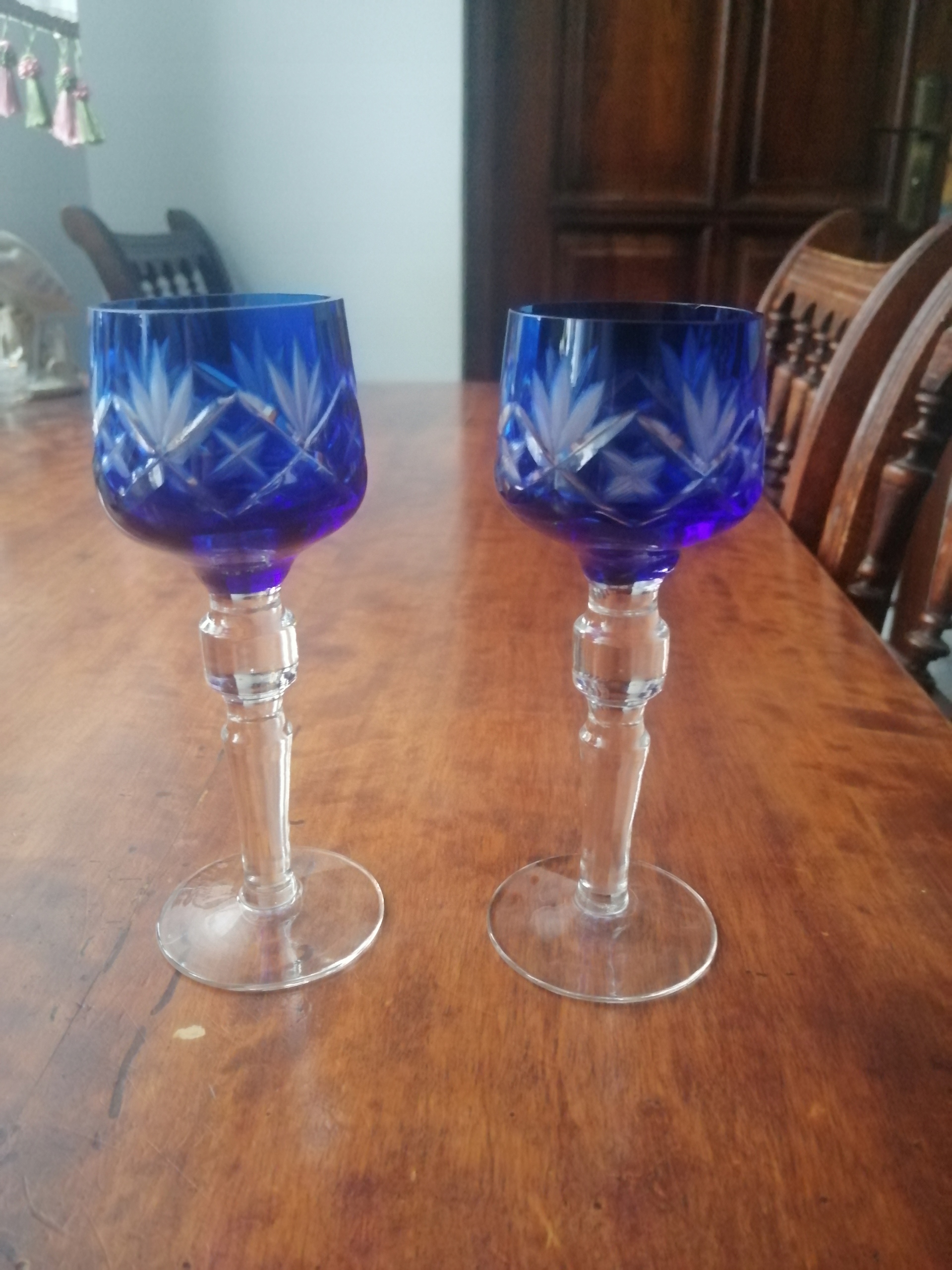 KIELISZKI KOBALTOWE REMERY 2 SZTUKI