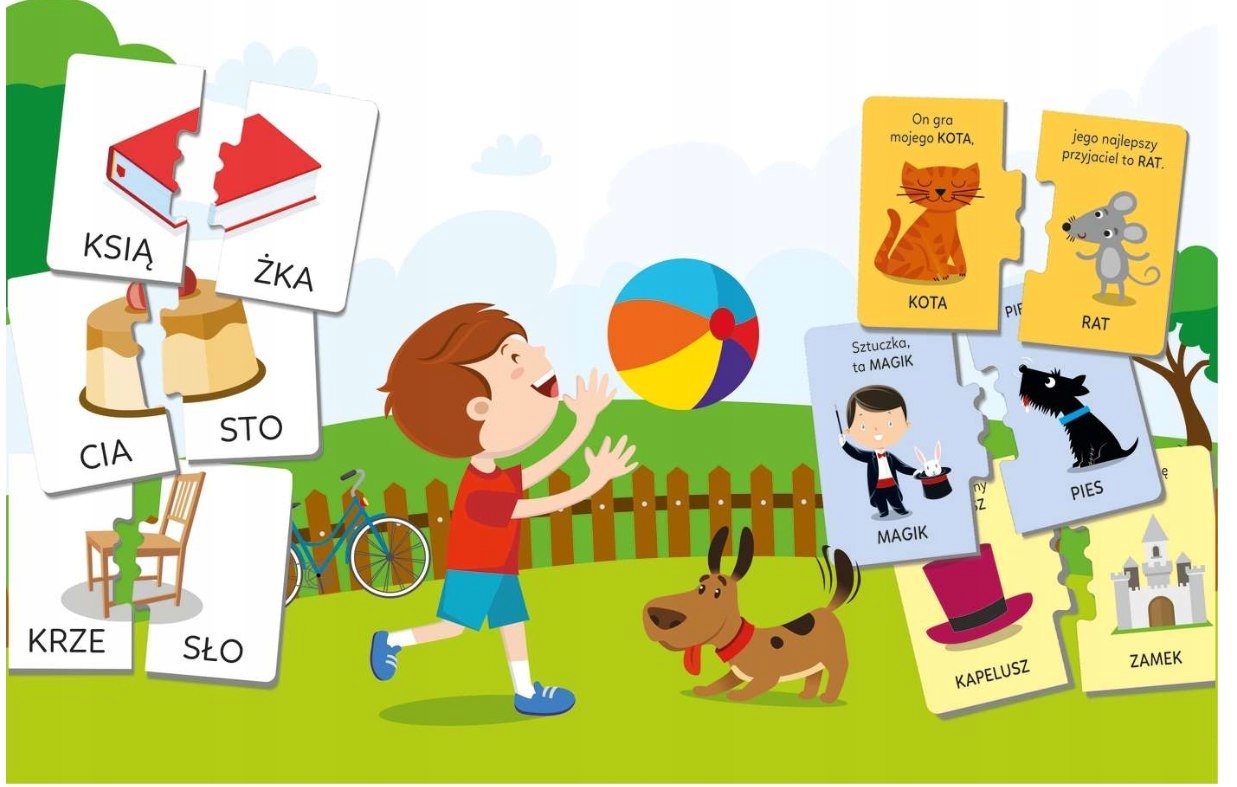 ZABAWA W CZYTANIE UCZĘ SIĘ BAWIĄC CLEMENTONI Rodzaj nauka czytania