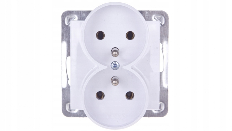 

Impresja Gniazdo podwójne z/u białe GP-2YRZ/m/00