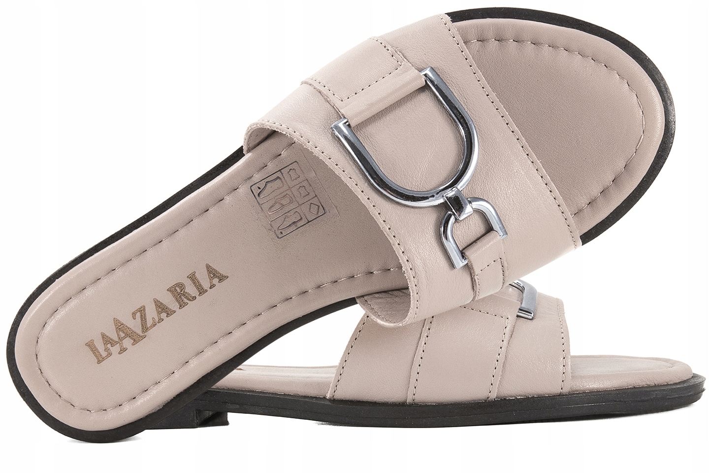 LaAzaria 136 2033 Nazouváky Letní Dámské Kůže šedé