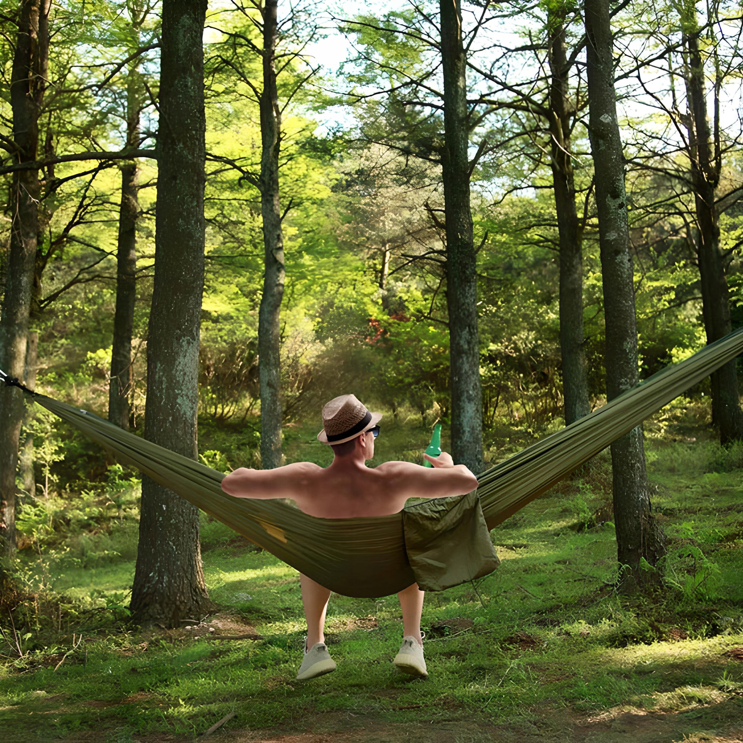 HAMAK DWUOSOBOWY TURYSTYCZNY Z MOSKITIERA BIWAK Rodzaj hamak bez drążka