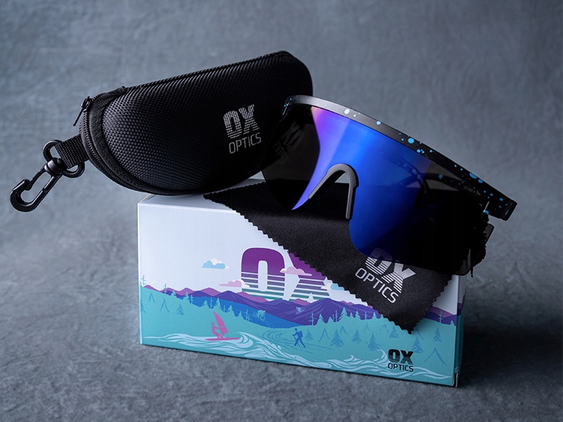 OKULARY OX OPTICS ZONE BLACK BLUE SPLASH Kod producenta ZONE BLACK BLUE SPLASH