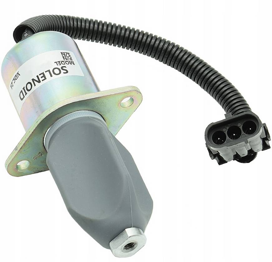 Cívka pro hašení motoru jeřábu Mercedes OM366 OM366LA solenoidový hasicí přístroj