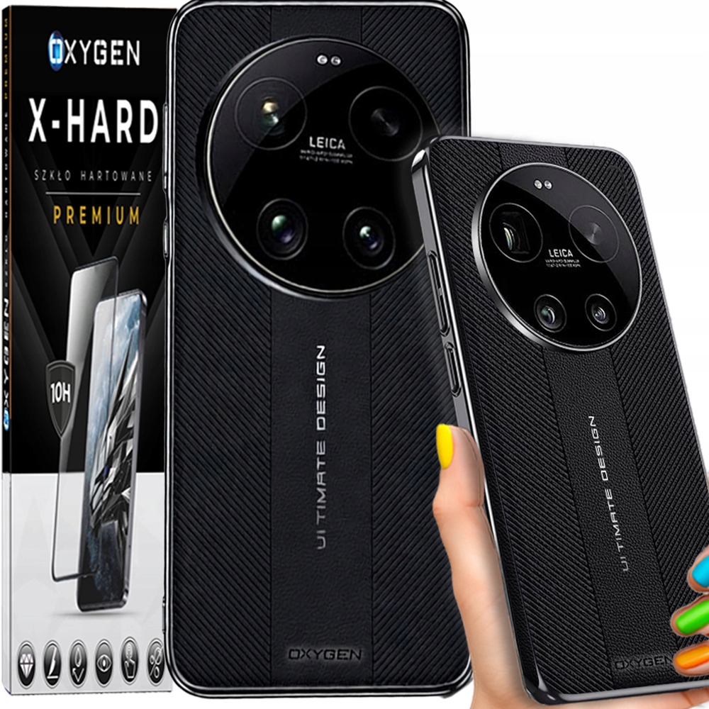 Etui case Ultimate marki Oxygen do Xiaomi 17 Ultra szkło X-hard na ekran