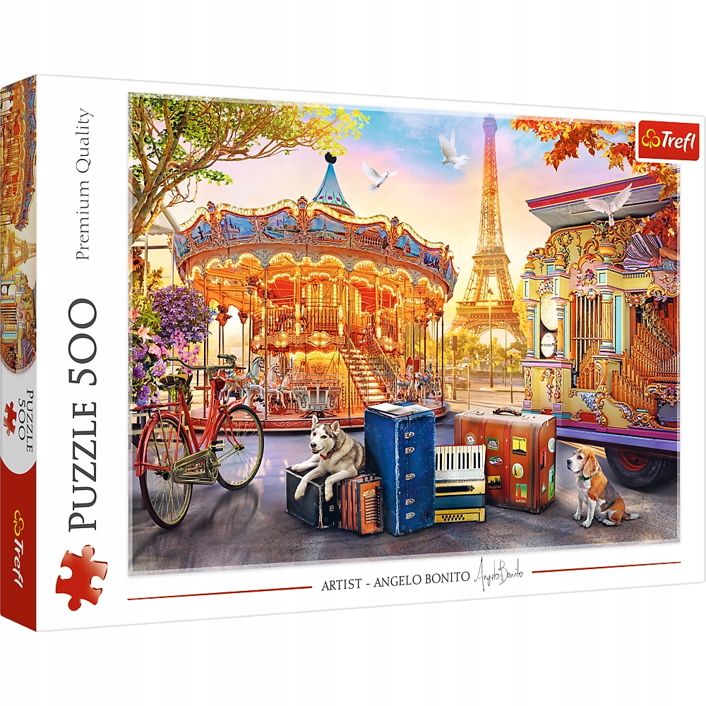 

Puzzle 500 Wakacje W Paryżu 37426
