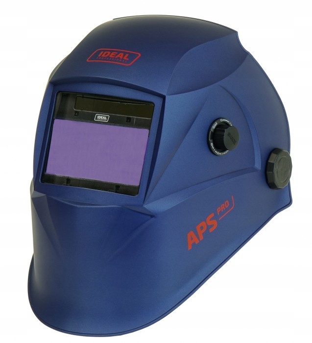 Przyłbica automatyczna Aps Pro Badek 718G Blue Matt TruV
