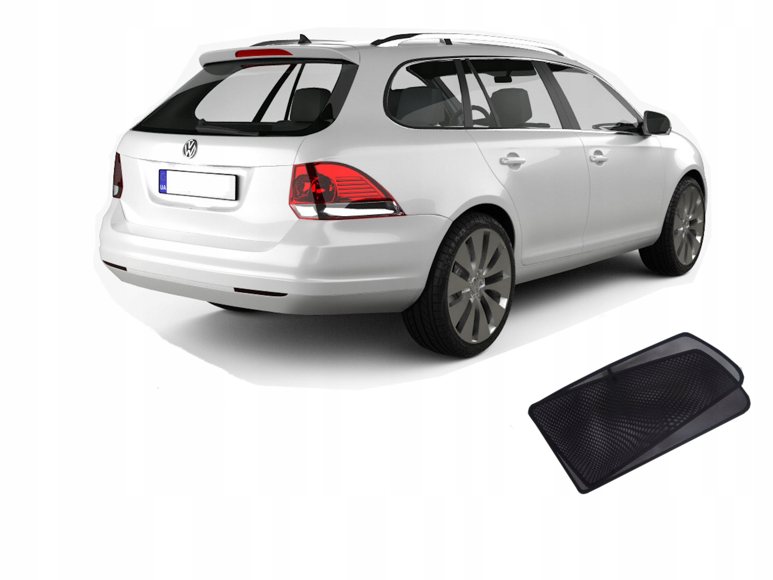 Záclony sluneční clony Golf 6 VI kombi