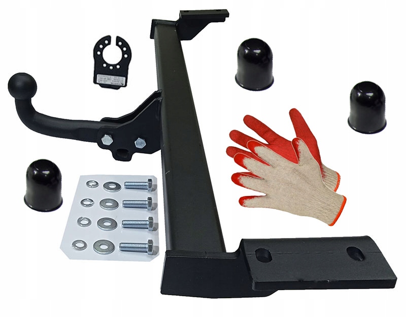 2000kg/80kg HAK HOLOWNICZY+KAPTURKI do TOYOTA RAV4 II 2 2000-2005 DWÓJKA Uciąg 2000 kg