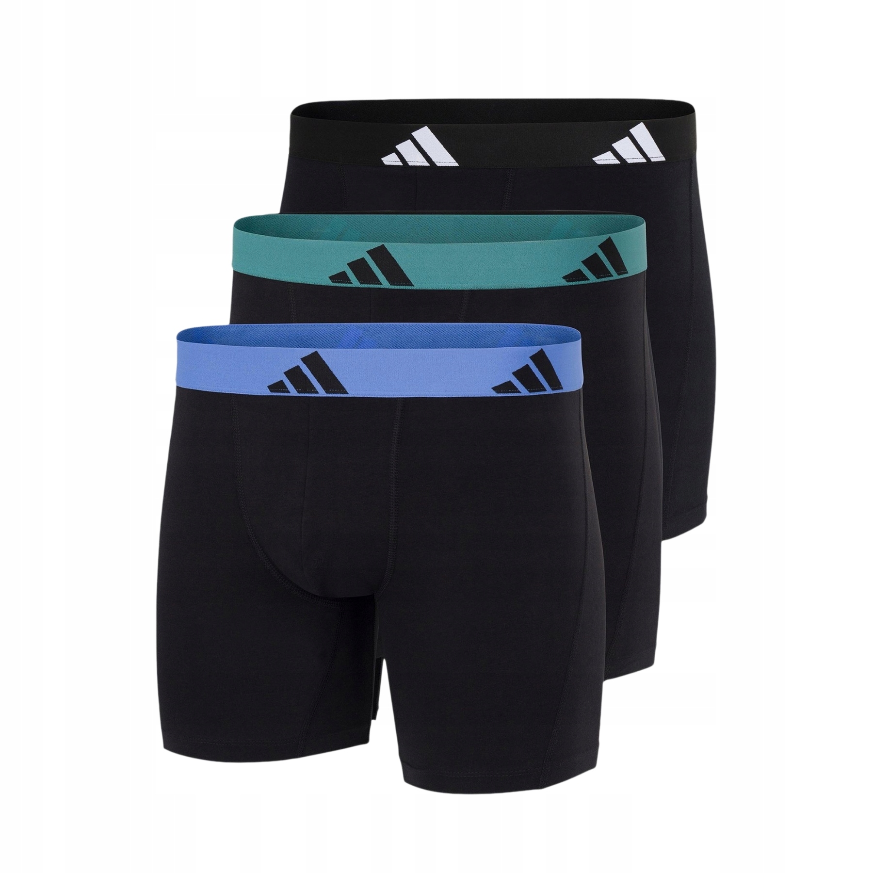 Bokserki męskie adidas Active Flex 3-PACK czarne 4AM002-907 r L