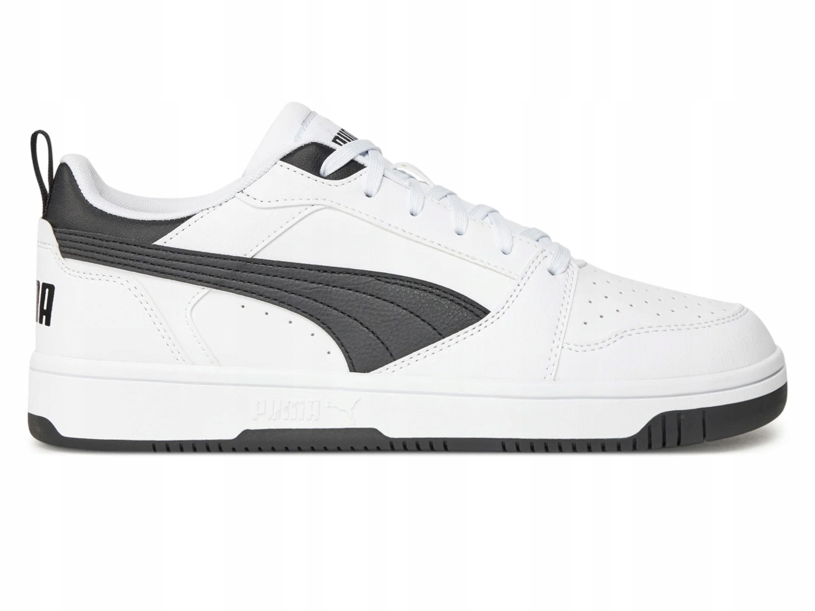 Pánské boty Puma Rebound Low 392328-02 sportovní bílé, rovná podrážka 44,5