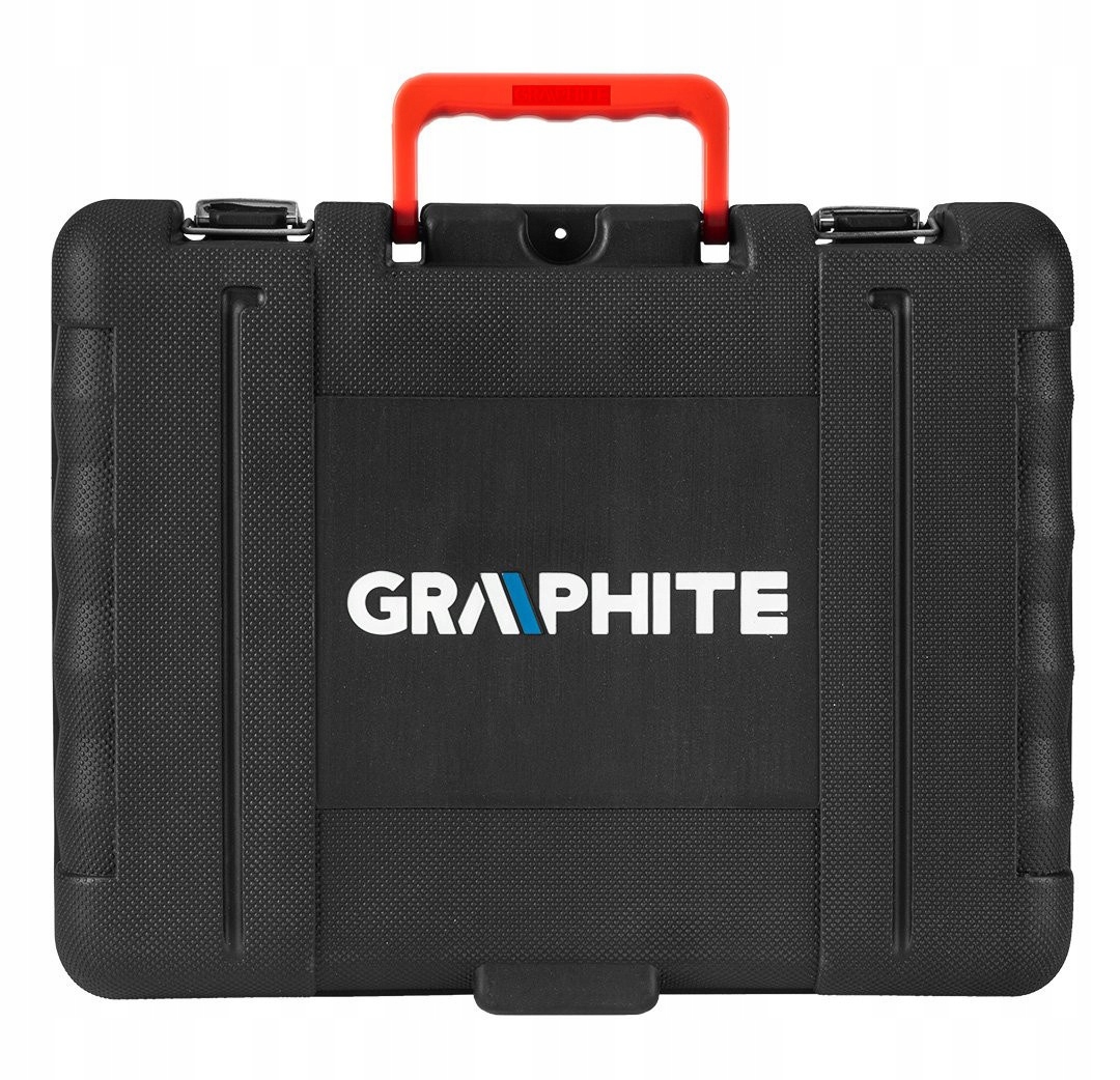 MŁOTOWIERTARKA MŁOT UDAROWY SDS-Plus 900W 4J WALIZKA GRAPHITE 58G860 Waga urządzenia 4.1 kg