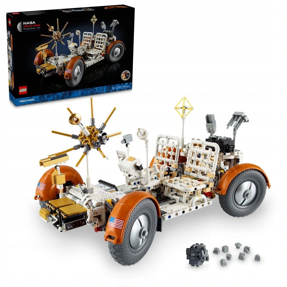Lego Technic 42182 Lunární průzkumné vozidlo Nasa Apollo Lrv