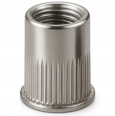 Nitonakrętka M8 walcowa z krótkim kołnierzem Inox RH-KB/SS-0830 50szt