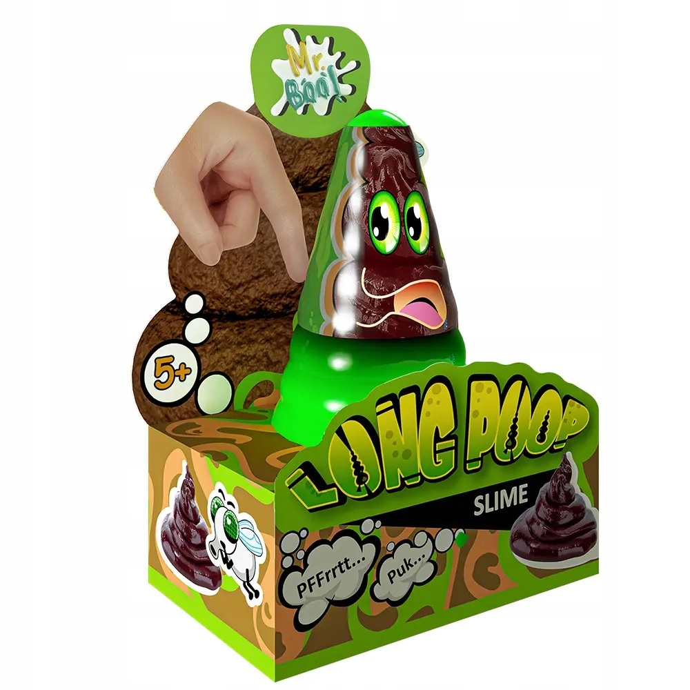 

Antystresowy Shine Poop kolor czarno-zielony