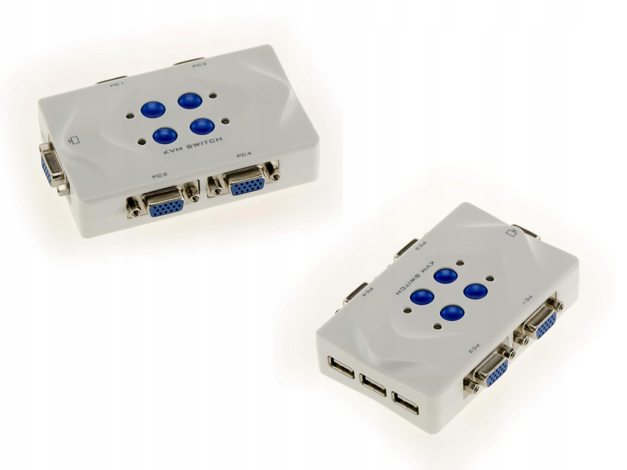 Kalea Informatique Kvm Switch mysz wyświetlacz do