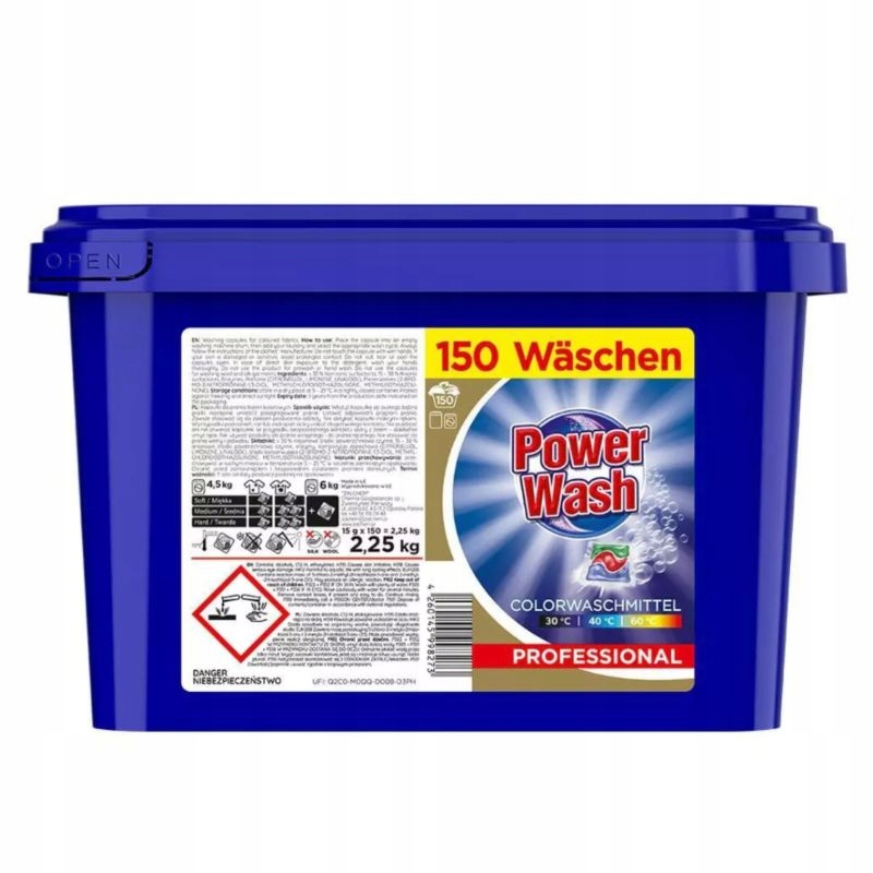 Pw Professional kapsułki do prania kolor 150szt.