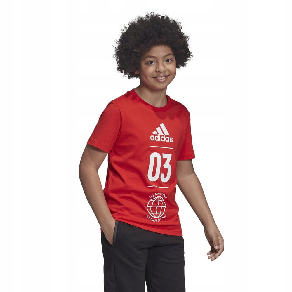Koszulka Młodzieżowa Adidas Sport ID z Okrągłym Dekoltem 176
