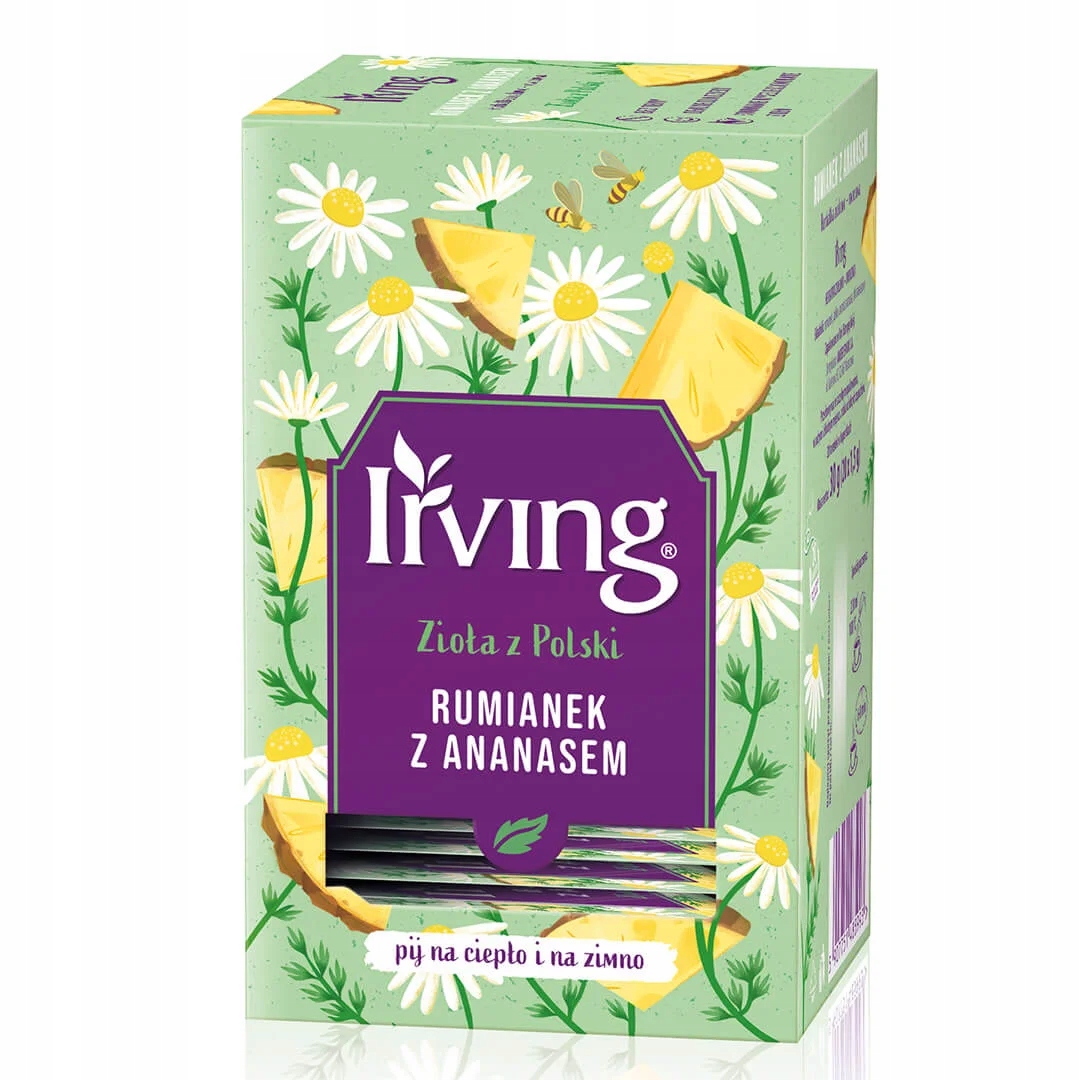 

Irving Rumianek z Ananasem Zioła 20 Torebek 30g