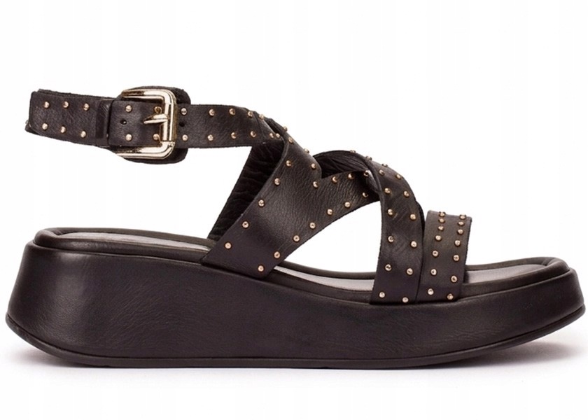 Wonders Sandály AT-1054 40 Yuna Sheep Negro