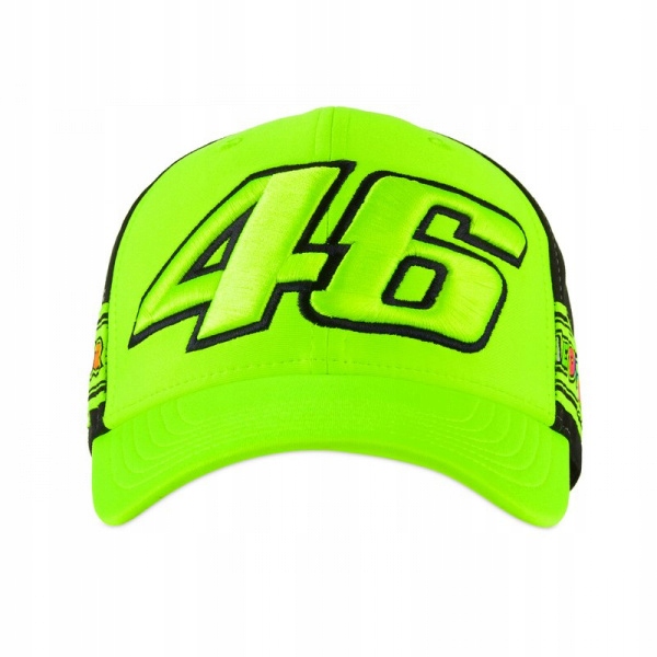 VR46 Czapka z daszkiem ROSSI 46 TAPES zolta fluo Marka Inny