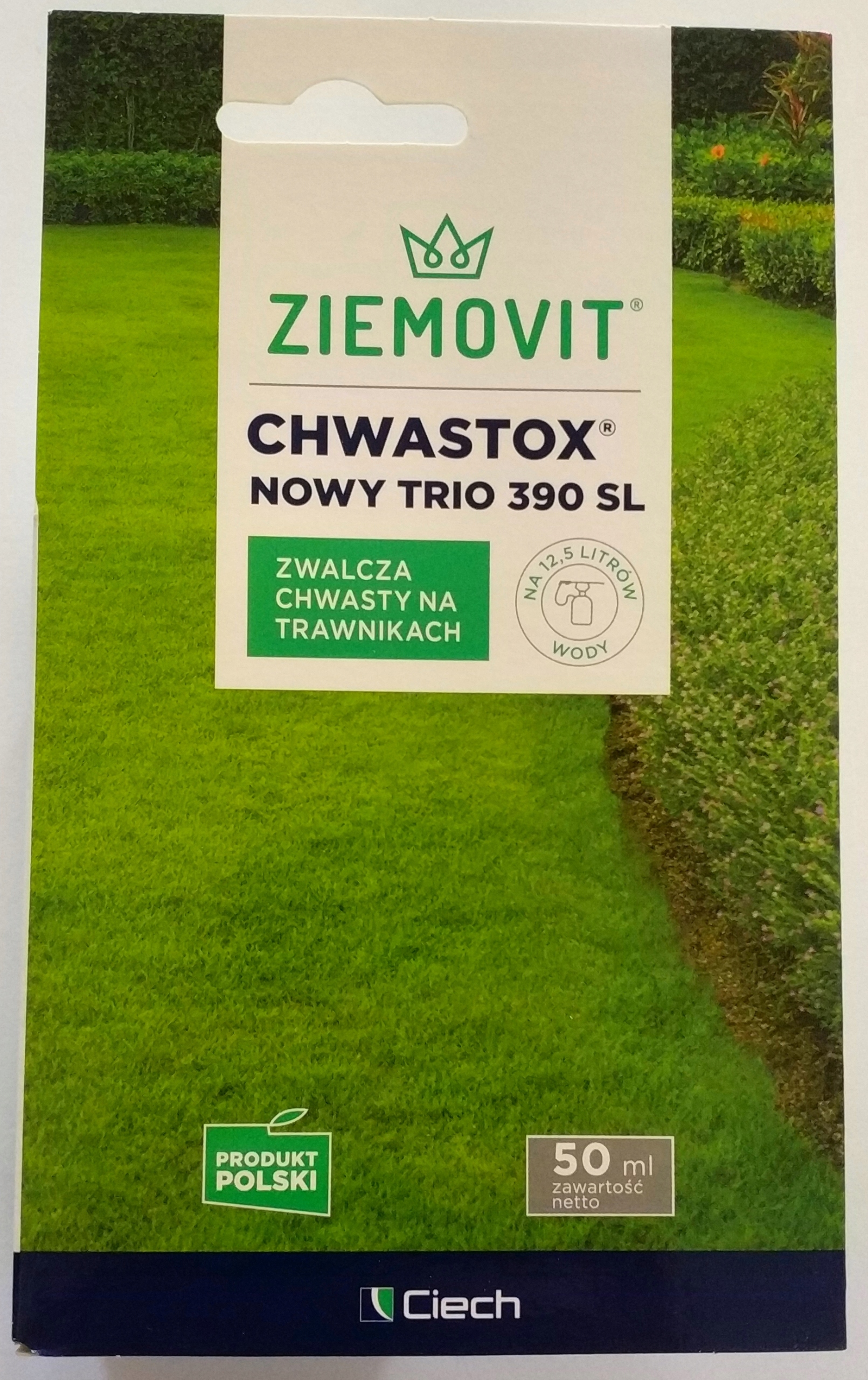 

Chwastox Trio 390SL 50 ml na chwasty w trawniku