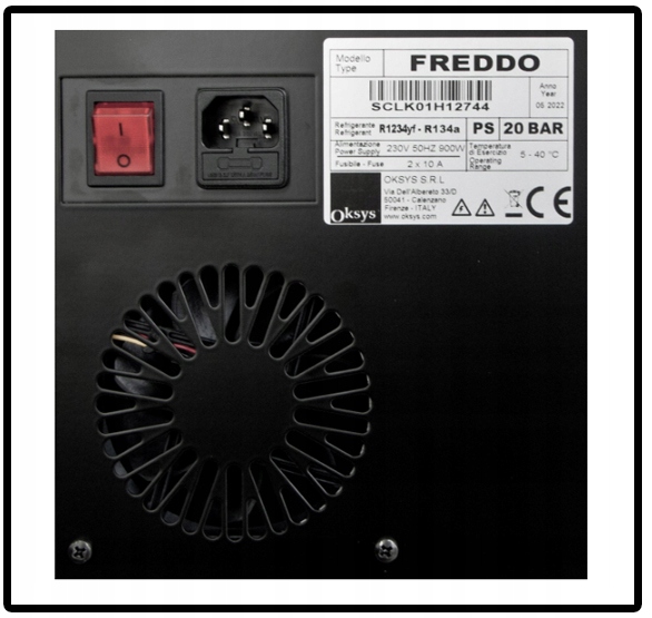 Stacja Klimatyzacji Freddo R134a/R1234yf ELPRO NEW Czynnik chłodniczy R134A