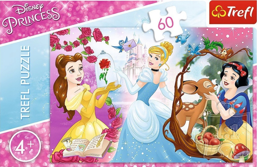 PUZZLE 60 EL KSIĘŻNICZKI ZAPROSZENIE NA BAL TREFL Kod producenta 17315