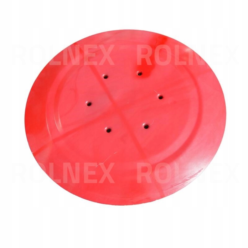 Kluzný talíř na sekačku 1,65 Pl Červený Práškově lakovaný 5036010528