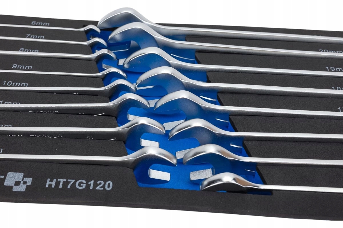 Zestaw Kluczy Klucze Płaskie Płasko Oczkowe 6 - 21 mm 16szt Hoegert Marka inna