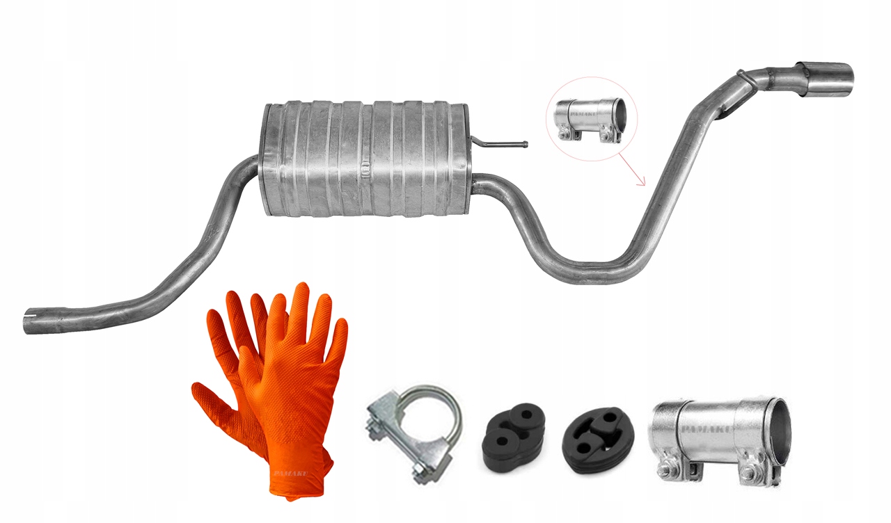 Kia Pro Cee`d 1.4 1.6 (2006-2012) Tlumič, 3D verze