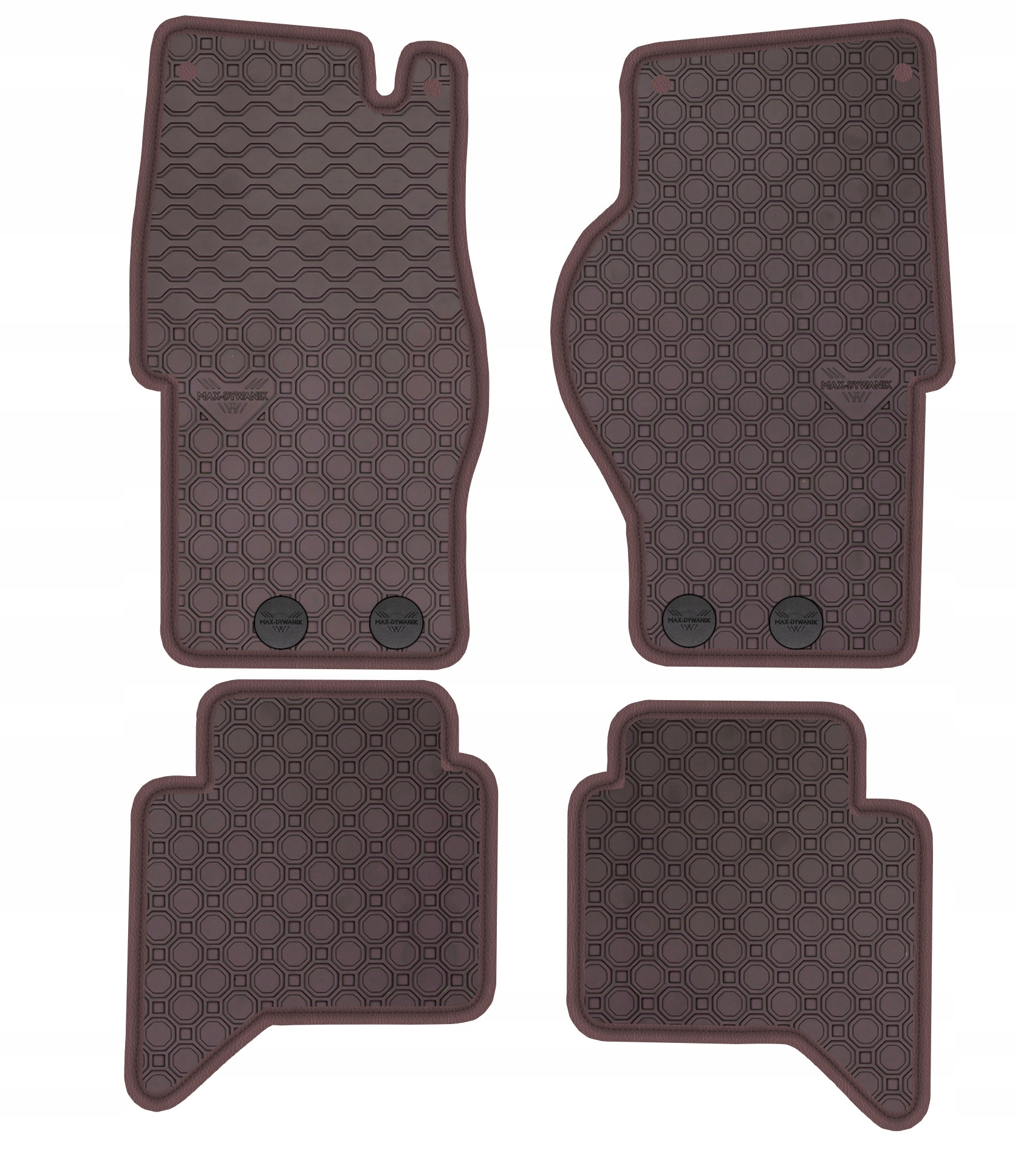 Range Rover I Suv 1986-1994 Koberce Hnědé Hnedé