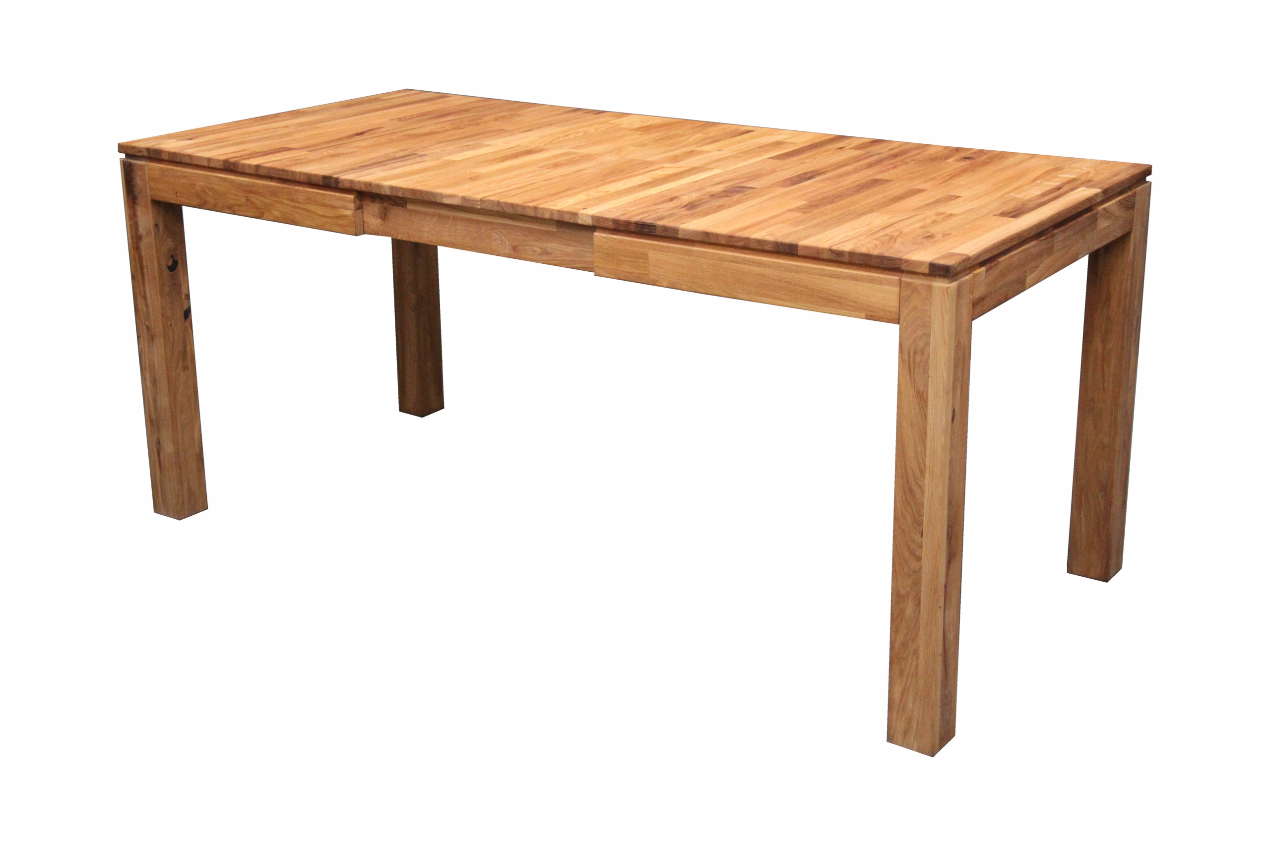 

Stół Rozkładany Dębowy Lite Drewno Dąb 120 -170 cm